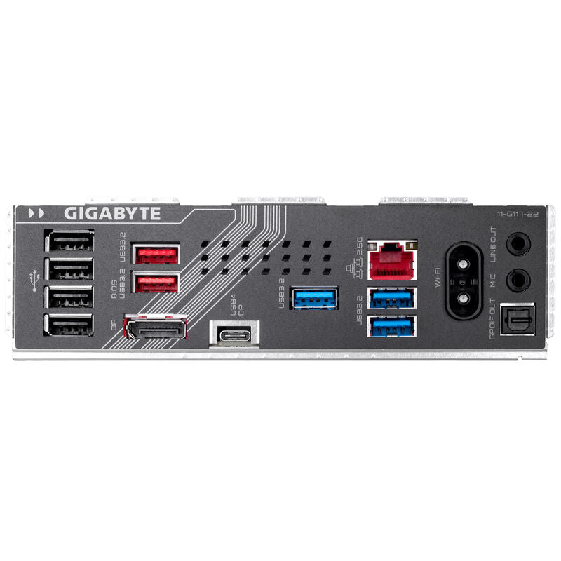 Gigabyte Z890 Gaming X WiFi7 hovedkort montert i PC