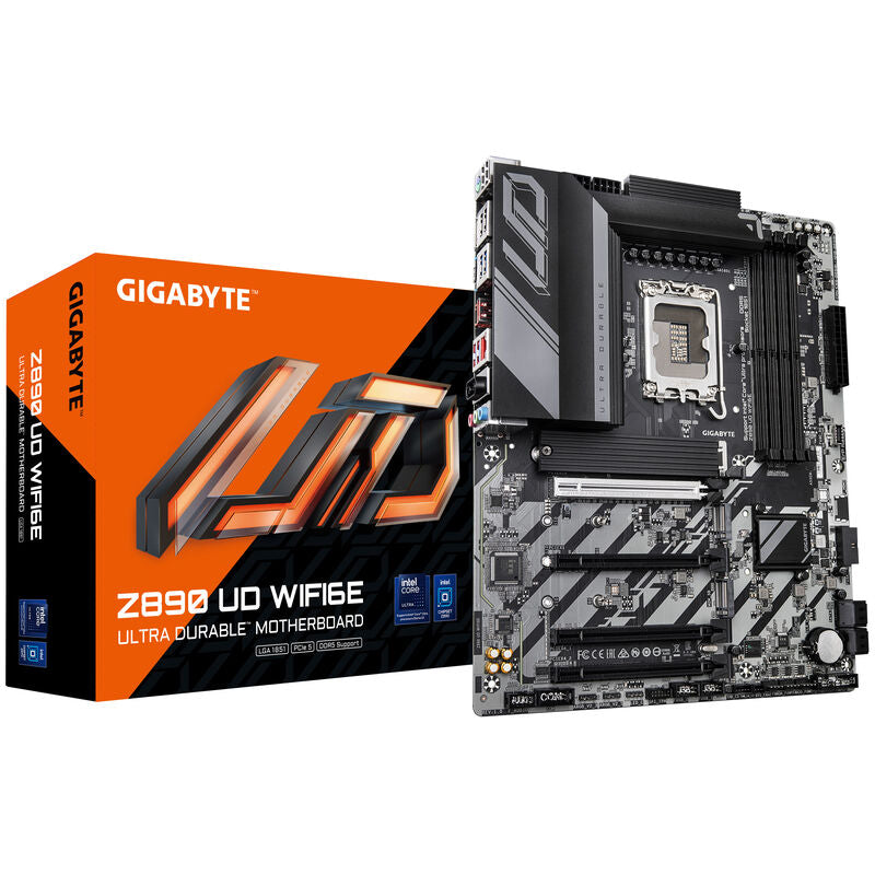 Gigabyte Z890 UD WiFi6E hovedkort forfra