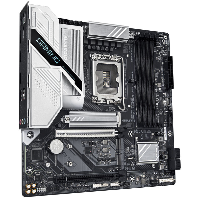 Gigabyte Z890M Gaming X hovedkort bakside