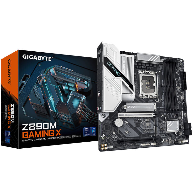 Gigabyte Z890M Gaming X hovedkort frontside