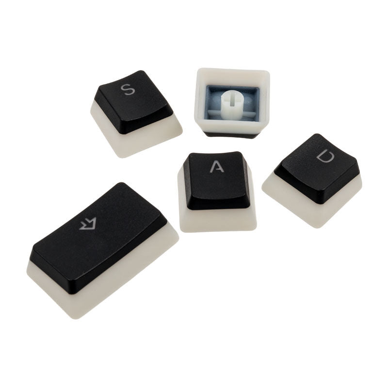 Nærbilde av Gateron Brown switch i Glorious GMMK tastatur