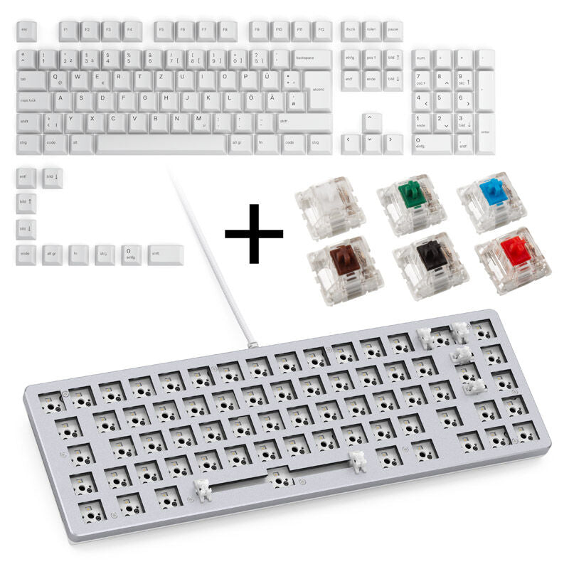 Glorious GMMK 2 Compact mekanisk tastatur 65 % ISO DE RGB forfra