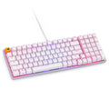 Glorious GMMK 2 Full-Size gamingtastatur Fox Switches US hvit forfra