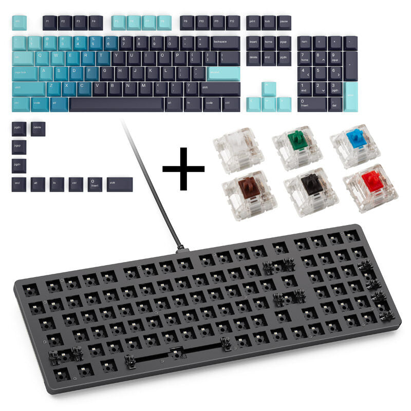 Glorious GMMK 2 Full-Size mekanisk tastatur 96 % ANSI RGB front