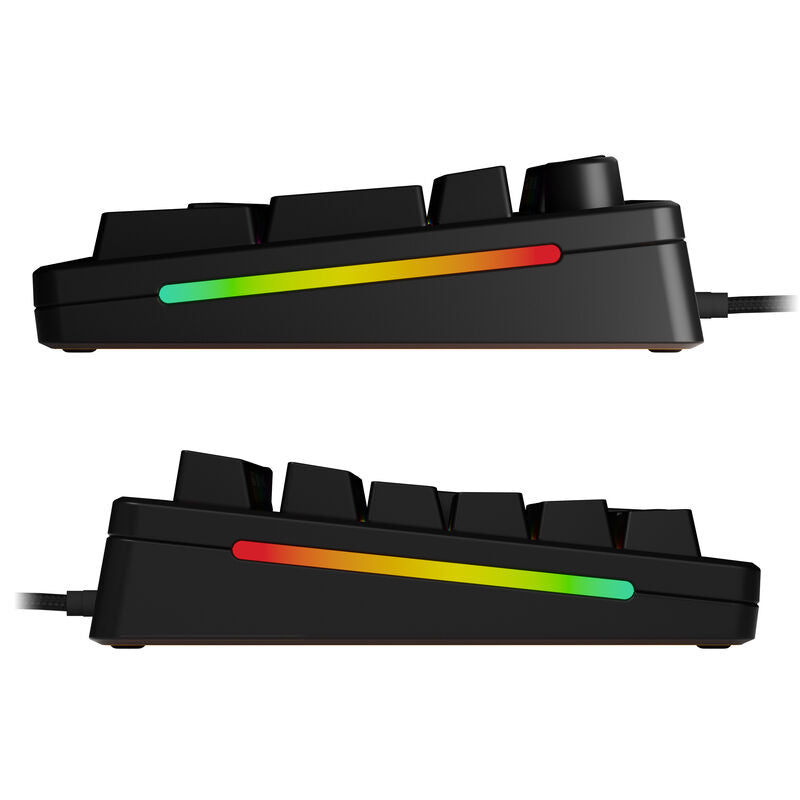 Detalj av Glorious GMMK 3 100 % gamingtastatur Fox Switch Hot-Swap svart