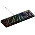 Glorious GMMK 3 100 % gamingtastatur Fox Switch Hot-Swap svart forfra