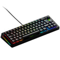 Glorious GMMK 3 65% gamingtastatur Fox Switches ANSI svart forfra