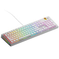 Glorious GMMK 3 HE 100 % gamingtastatur ANSI Fox HE hvit forfra