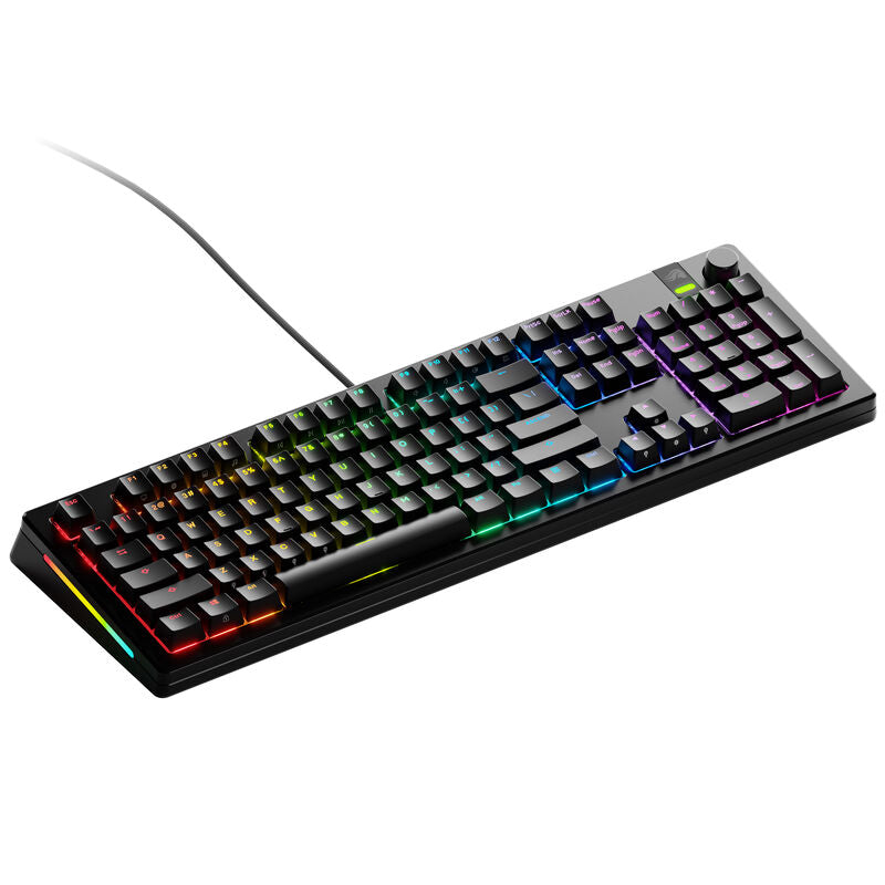 Glorious GMMK 3 Pro 100 % mekanisk gamingtastatur Fox Switches svart forfra