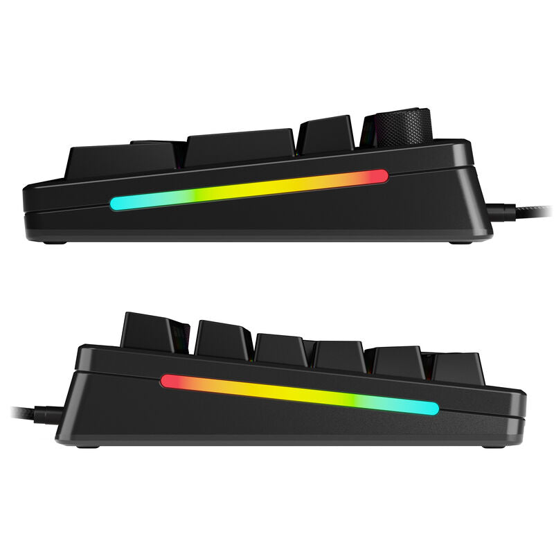 Detaljbilde av Glorious GMMK 3 Pro 100 % mekanisk gamingtastatur Fox Switches svart