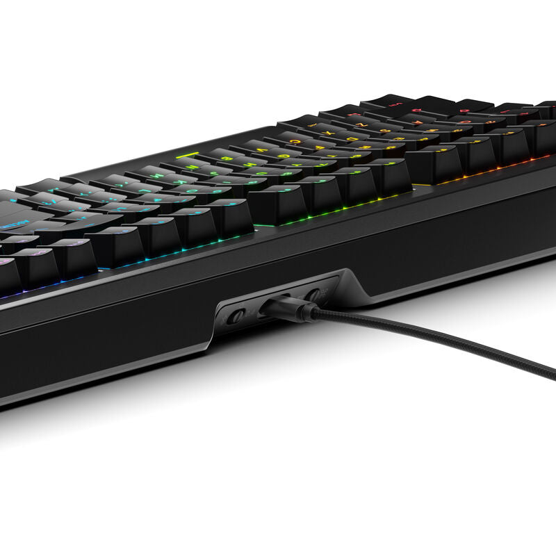 Montert Glorious GMMK 3 Pro 100 % mekanisk gamingtastatur Fox Switches svart