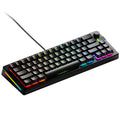Glorious GMMK 3 Pro 65 % gamingtastatur ANSI Fox svart forfra