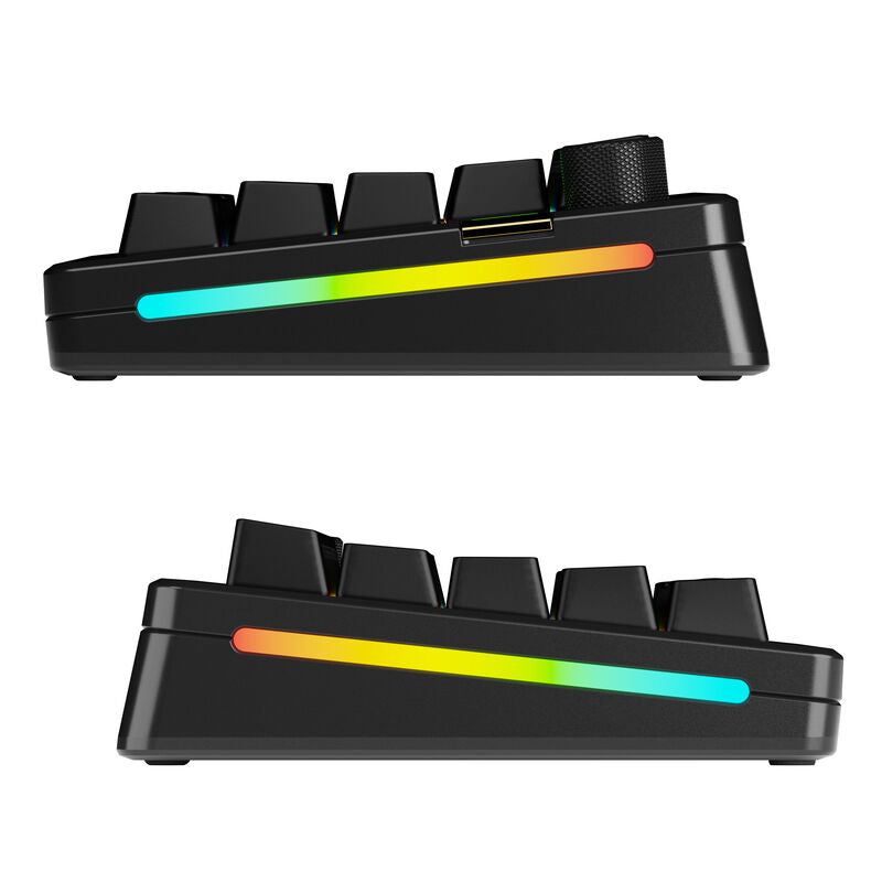 Detaljbilde av Glorious GMMK 3 Pro HE 65 % trådløs gamingtastatur svart