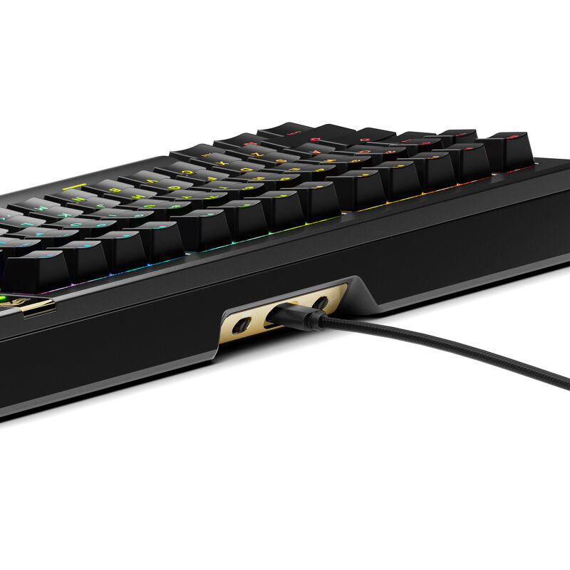 Detalj av Glorious GMMK 3 Pro HE 75% gamingtastatur keycaps
