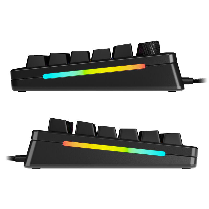 Nærbilde av Glorious GMMK 3 Pro HE 75% gamingtastatur switches