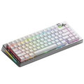 Glorious GMMK 3 Pro Wireless 75 % gamingtastatur Fox sølv forfra