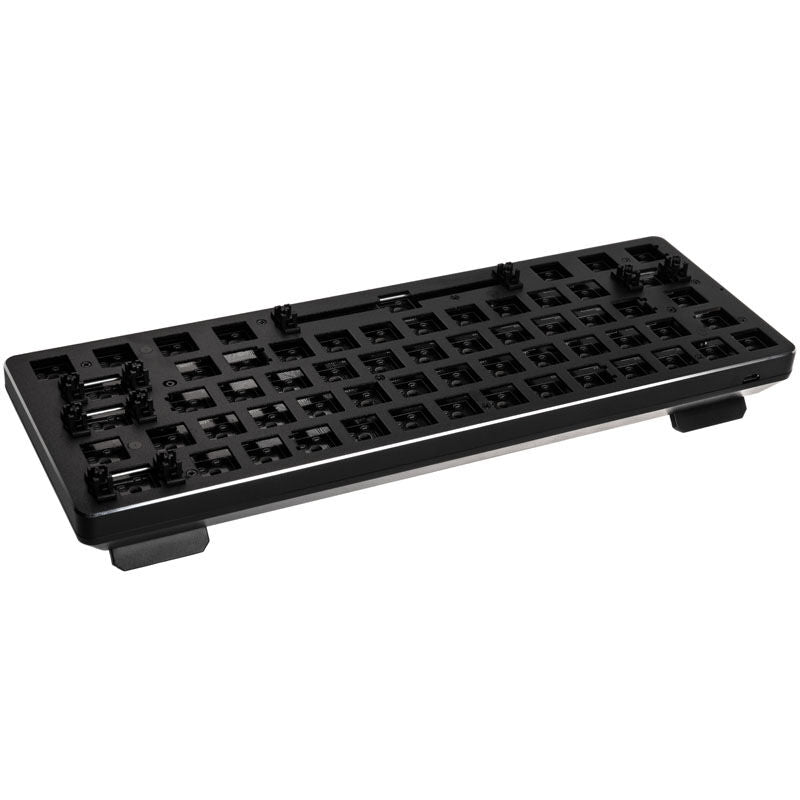 Glorious GMMK Compact Barebone montert med RGB-lys