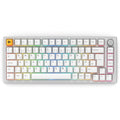 Glorious GMMK Pro gamingtastatur 75 % Hot-Swap RGB ISO hvit forfra