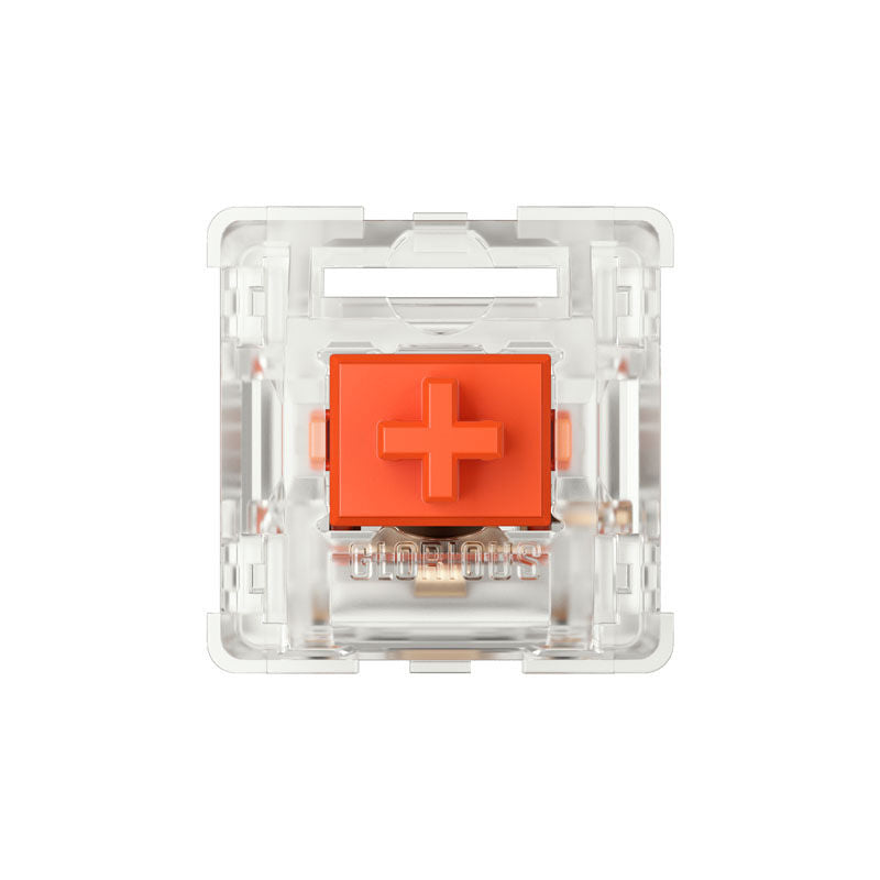 Glorious GMMK Pro gamingtastatur 75% mekanisk ISO svart montert på skrivebord