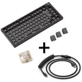 Glorious GMMK Pro Black Phantom gamingtastatur forfra