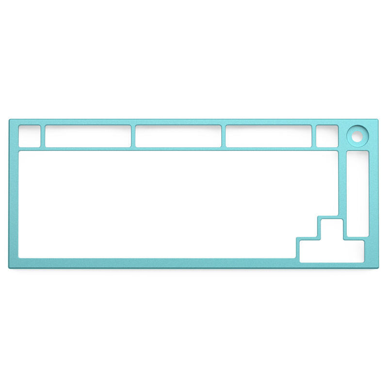 Glorious GMMK PRO Top Frame toppramme aquamarin forfra