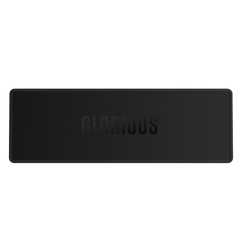Glorious Keyboard Mat tastaturmatte 100 % svart bakside
