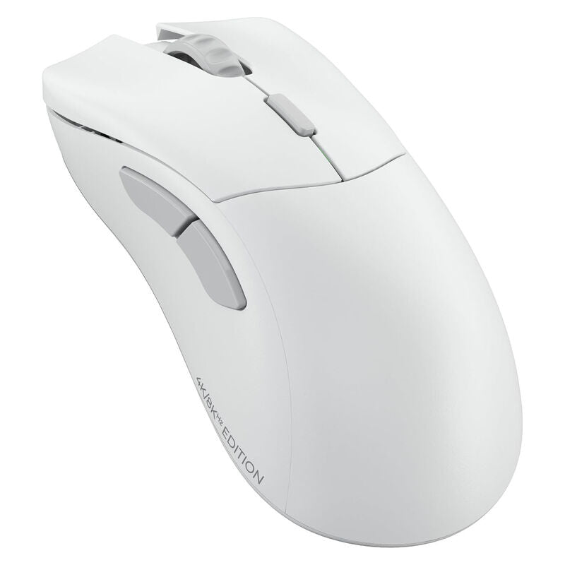 Glorious Model D 2 PRO 4K 8KHz trådløs gamingmus hvit bakside