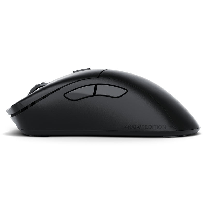 Nærbilde av knapper på Glorious Model D 2 PRO Wireless gamingmus svart