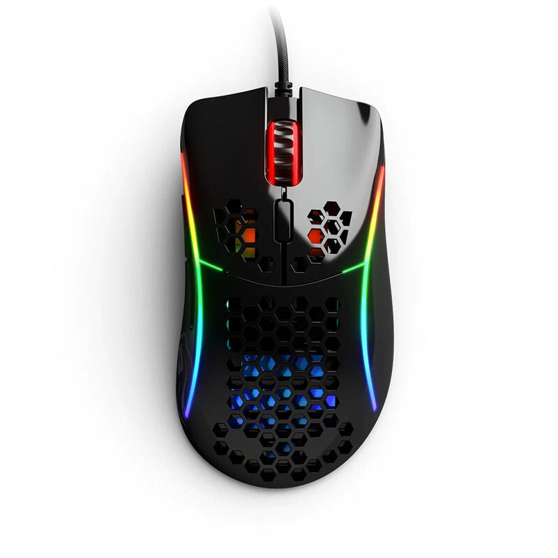Glorious Model D- gamingmus kablet svart glossy bakside