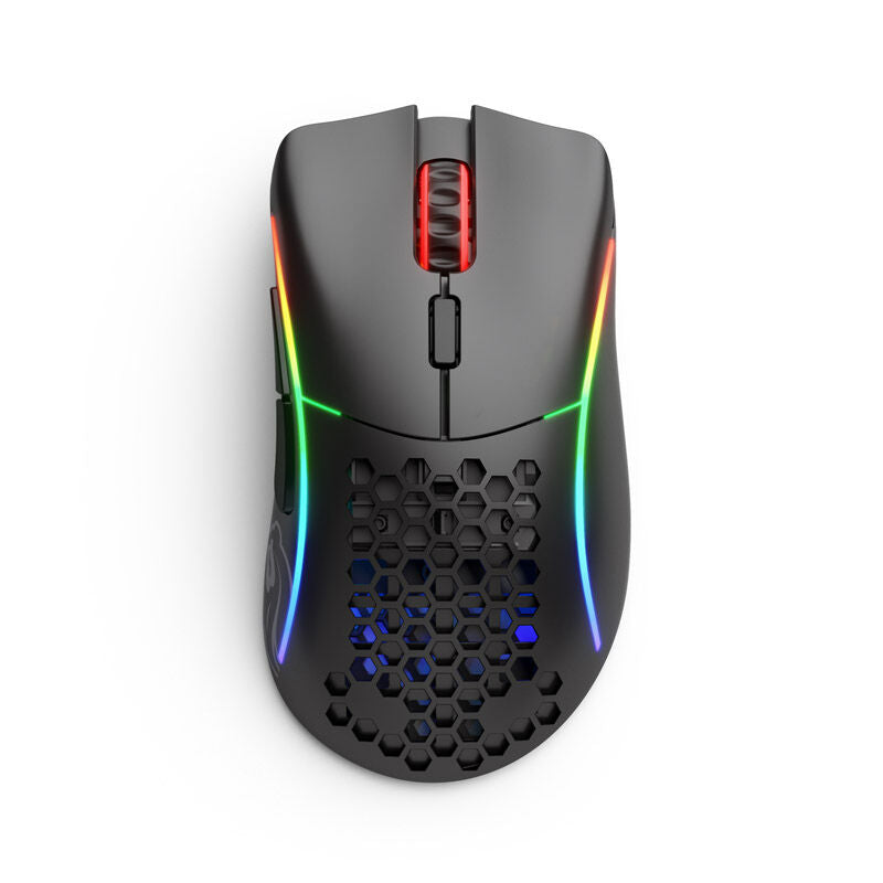 Glorious Model D- Wireless gamingmus svart matt bakside