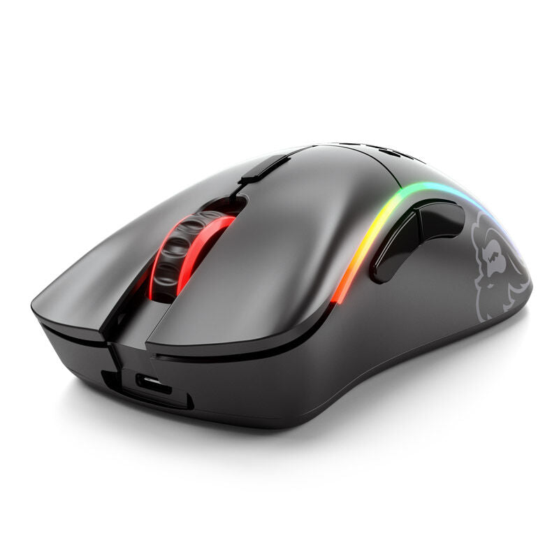 Glorious Model D- Wireless gamingmus svart matt detalj av honeycomb mønster