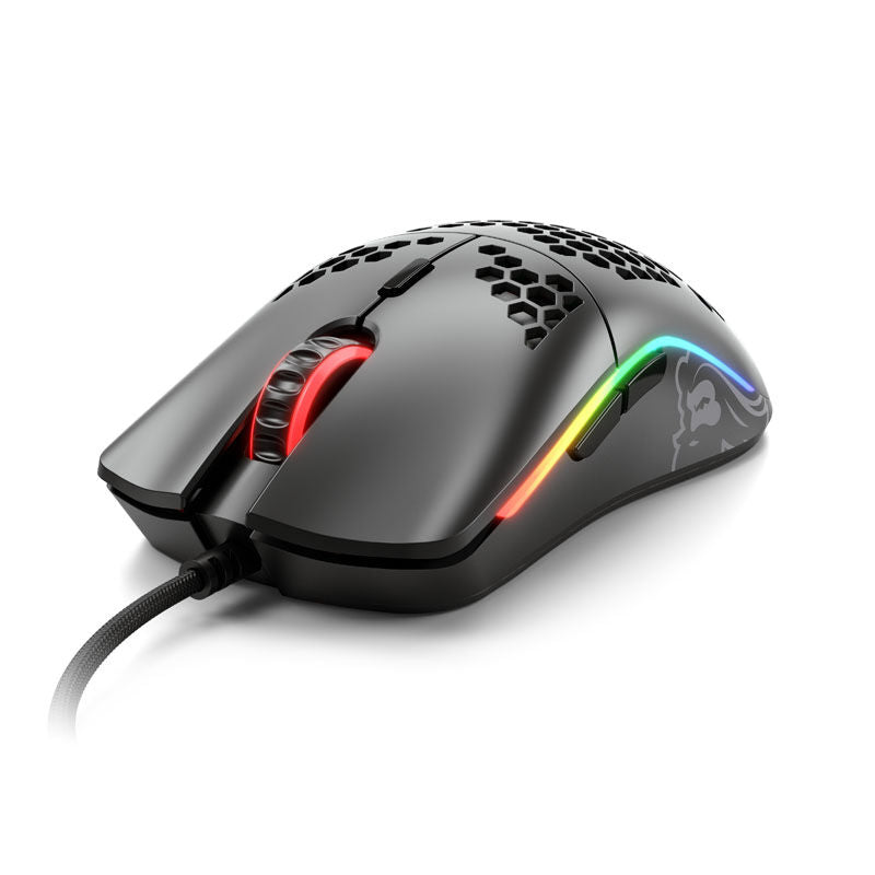Detalj av Glorious Model O gamingmus + Bungee + G-Skatez bundle svart