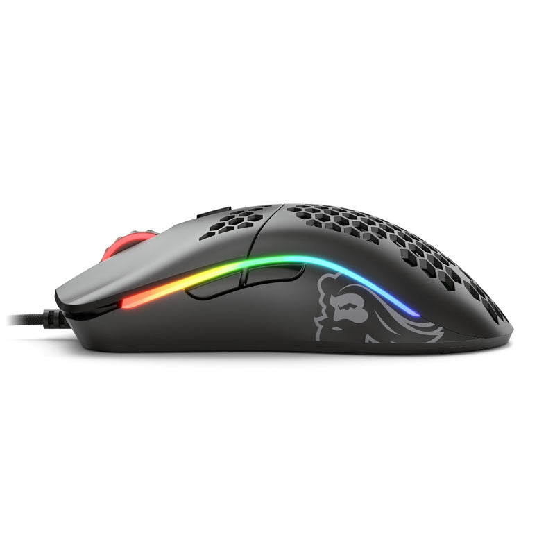 Montert Glorious Model O gamingmus + Bungee + G-Skatez bundle svart