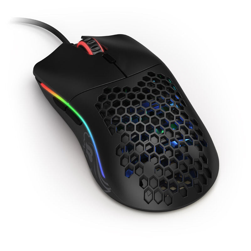 Glorious Model O gamingmus kablet 12000 DPI RGB svart matt forfra