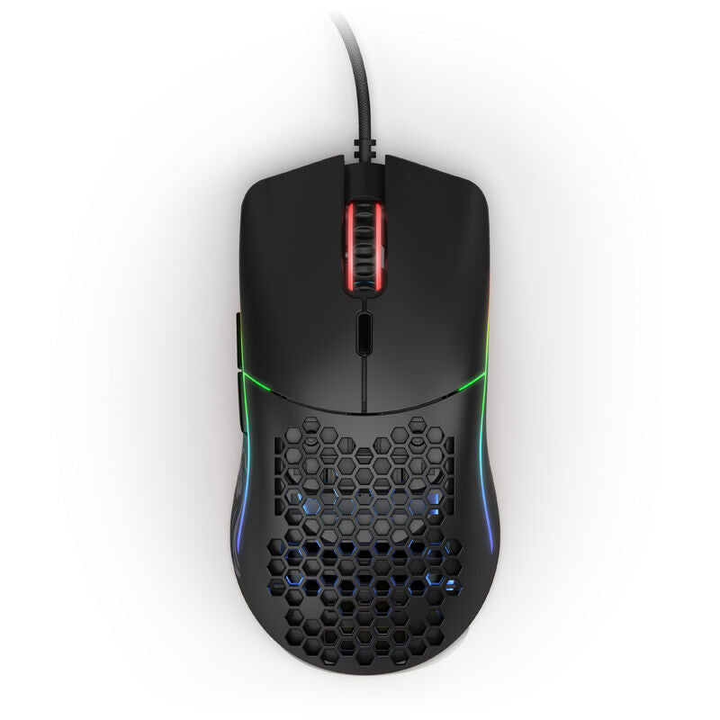 Glorious Model O gamingmus kablet 12000 DPI RGB svart matt bakside