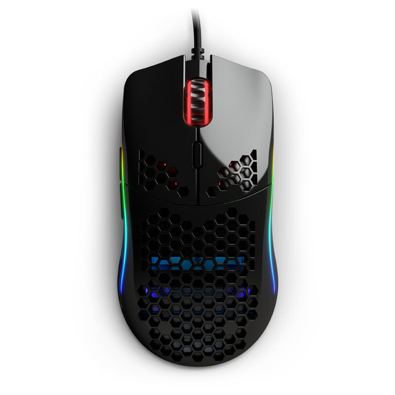 Glorious Model O- gamingmus svart glossy bakside