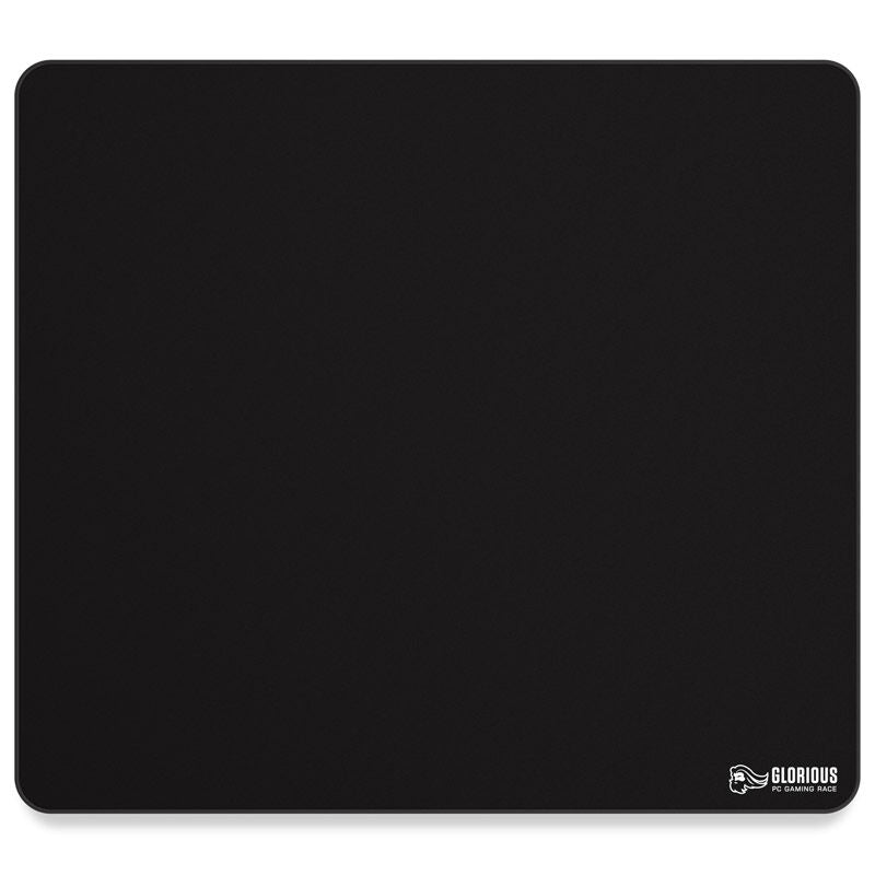 Glorious musematte XL svart kantdetalj