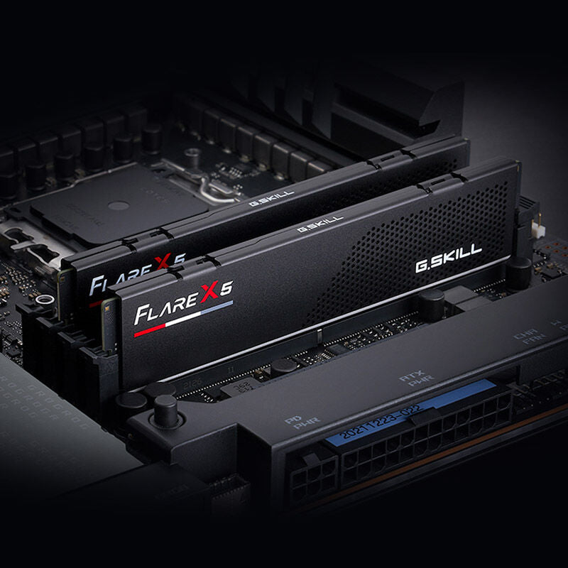 Montert G.Skill Flare X5 DDR5-6000 CL30 RAM 32 GB EXPO svart i PC