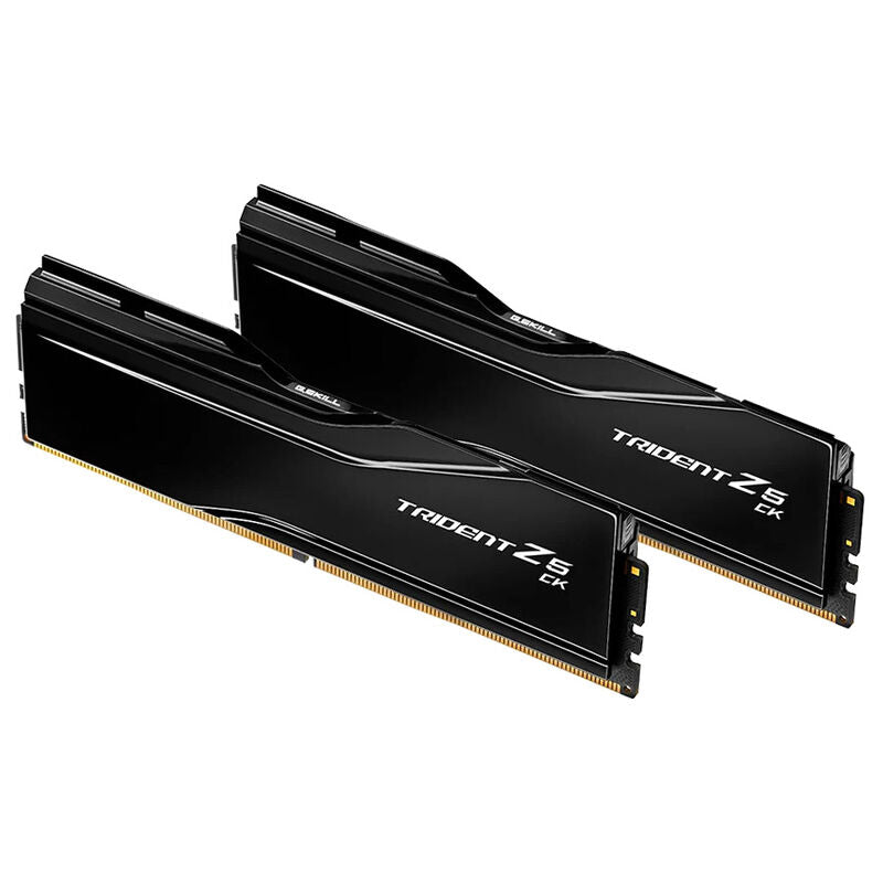 G.Skill Trident Z5 CK DDR5-8400 CL40 RAM 48 GB CUDIMM svart nærbilde kjøler
