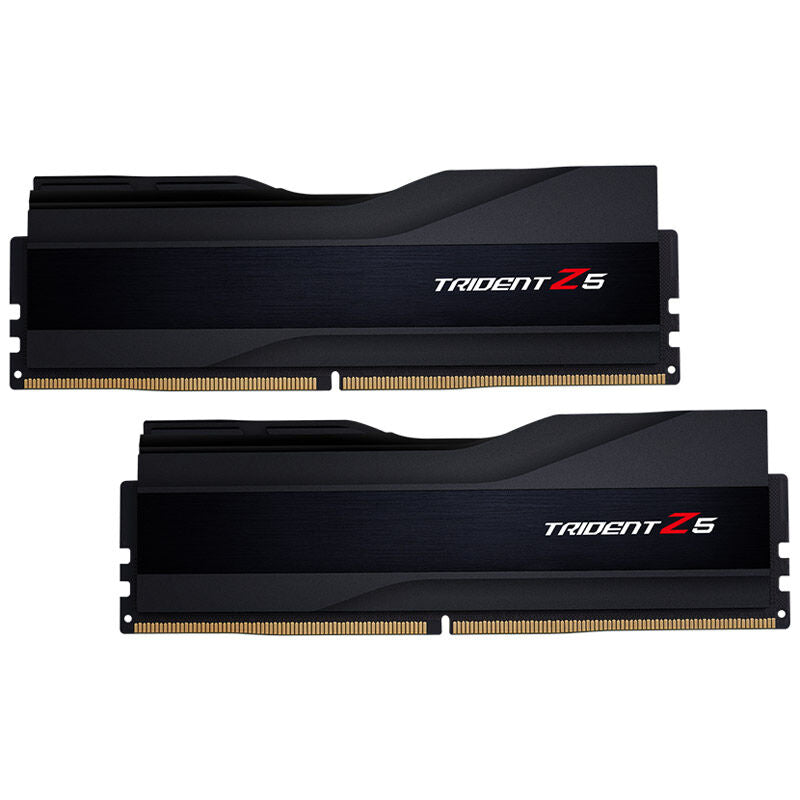 G.Skill Trident Z5 DDR5-6000 CL30 RAM 64 GB XMP svart montert i PC