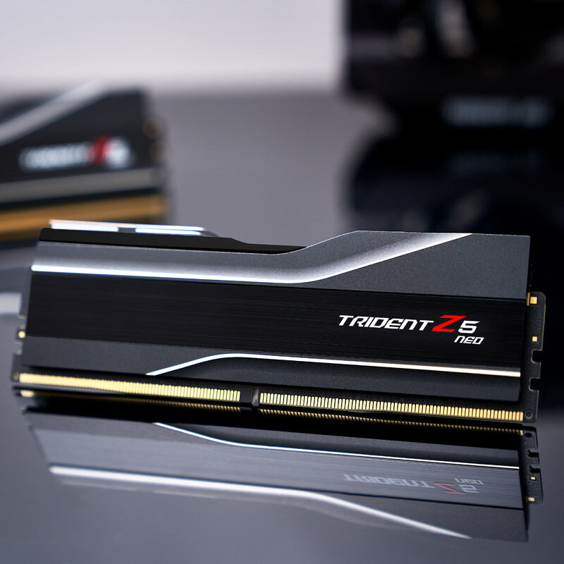Pakning av G.Skill Trident Z5 Neo DDR5-6000 CL30 EXPO RAM 32 GB svart