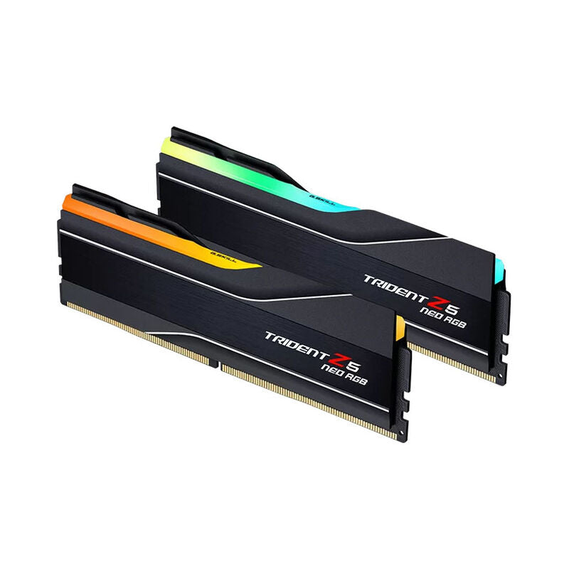 G.Skill Trident Z5 RGB DDR5-6000 CL28 RAM 96 GB EXPO svart bakside
