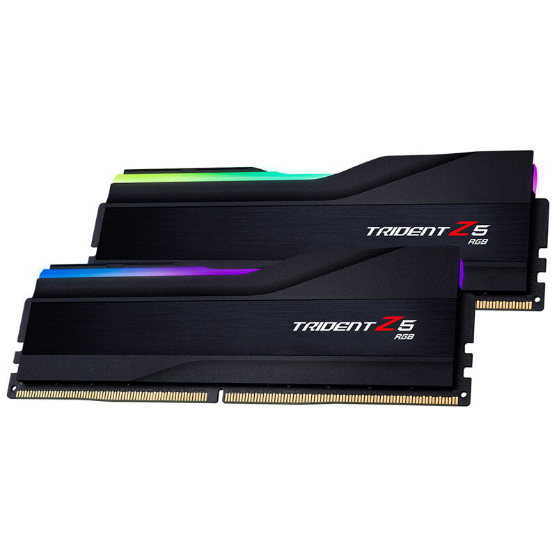 Detalj av G.Skill Trident Z5 RGB DDR5-6800 CL34 RAM 32 GB XMP svart