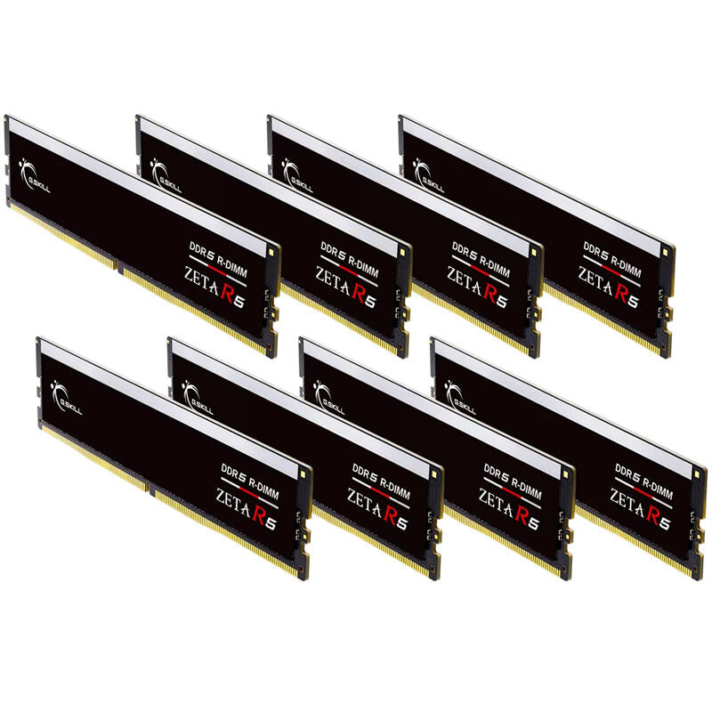G.Skill Zeta R5 DDR5-6000 CL30 ECC RAM 128 GB Octo-Kit bakside