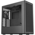 HAVN BF 360 Flow kabinett midtårn E-ATX herdet glass svart forfra