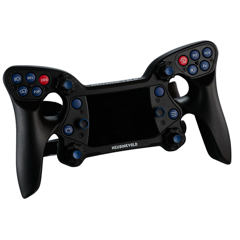 Heusinkveld One simracingratt 270 mm trådløs RGB svart forfra