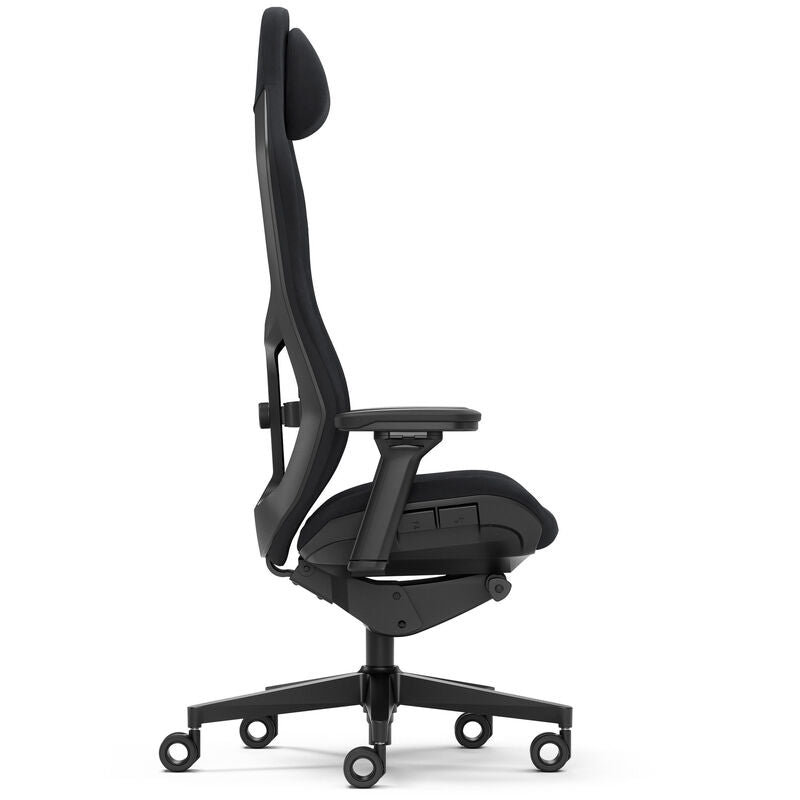 Hjul og base på Fractal Design Refine Alcantara gamingstol svart
