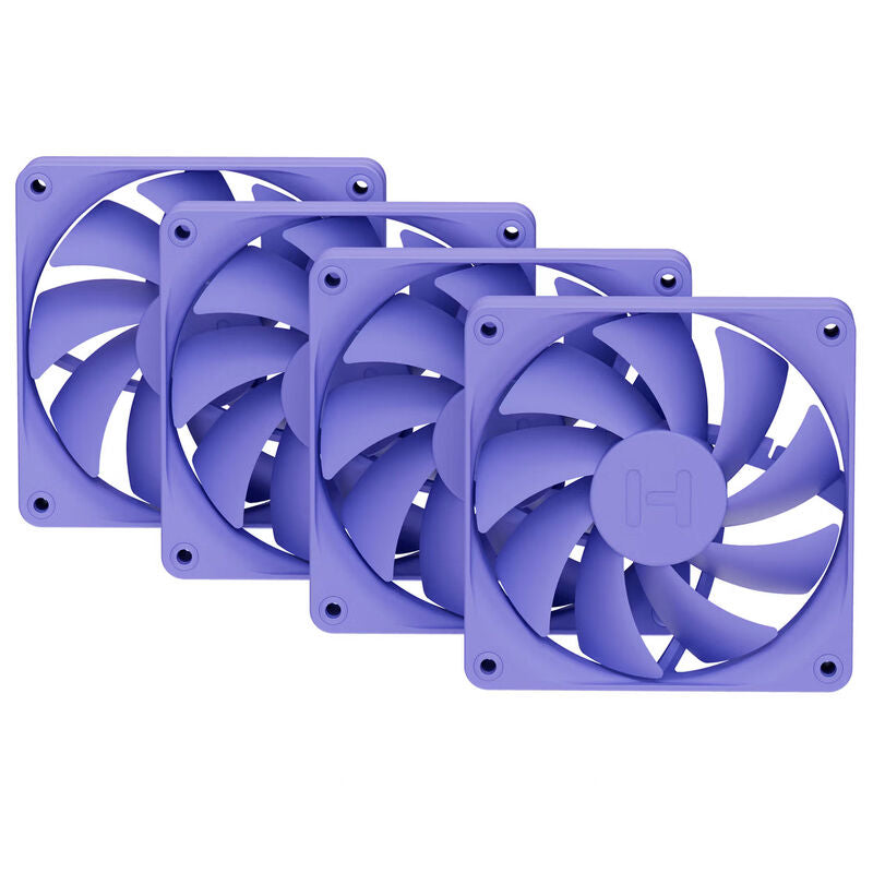 HYTE FA12 120 mm vifte PWM 4-pack Taro Milk forfra