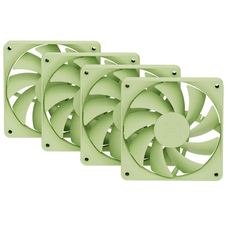 HYTE FA12 PWM vifte 4-pack 120 mm Matcha Milk forfra