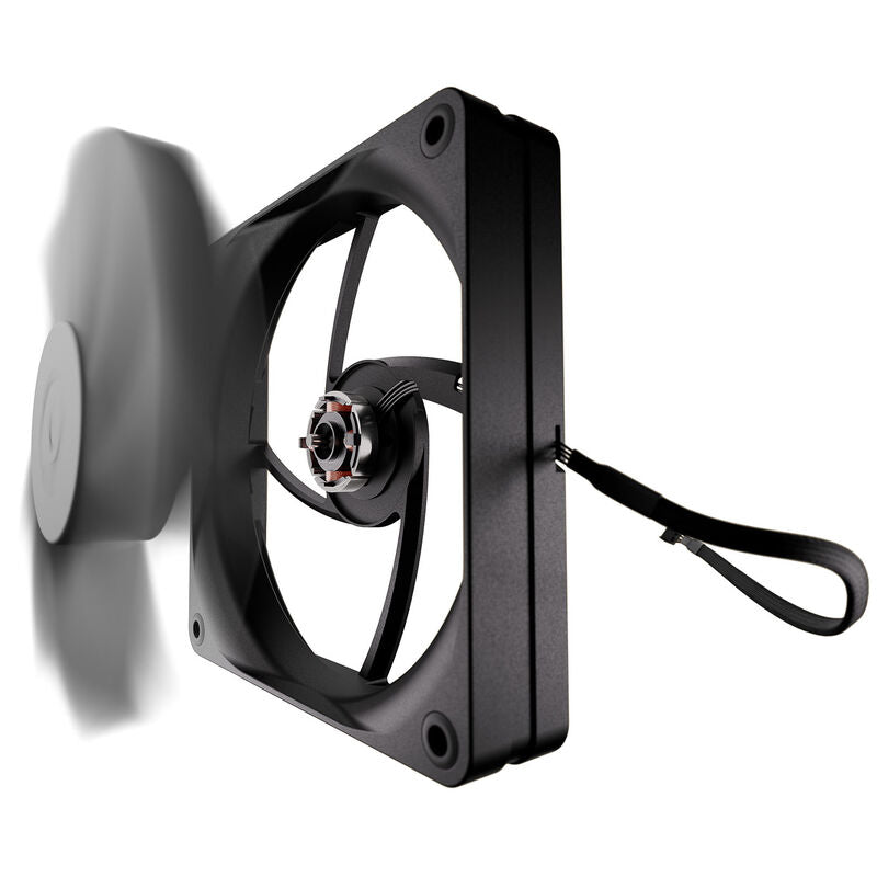Hyte flow FA12 vifte 120 mm PWM 3-pakk svart/hvit side